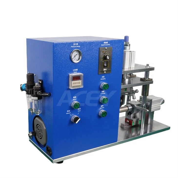 cylindrical cell grooving machine
